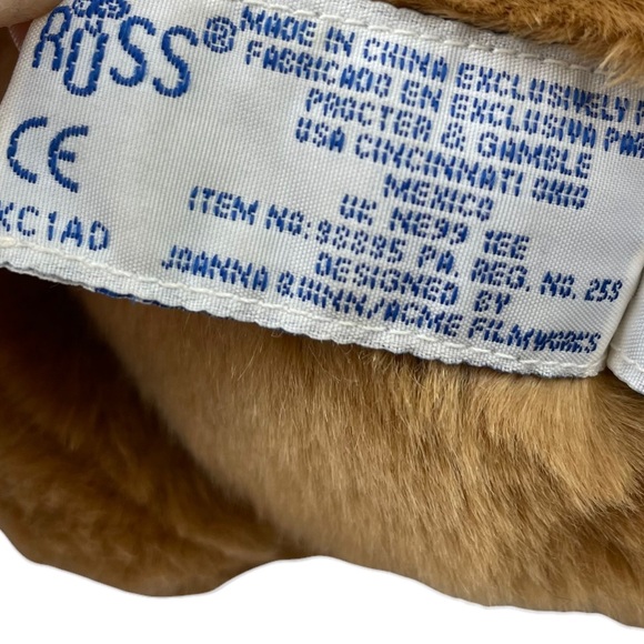 Vintage Russ Charmin Advertising Plush Bear Enjoy The Go Toilet Paper Commercial - Picture 7 of 13